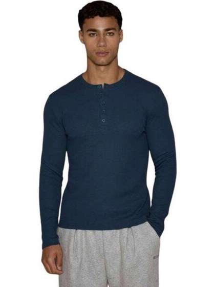 The Modern Soul Men
                        Henley Neck T-shirt