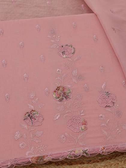 Soch Embroidered
                        Unstitched Dress Material