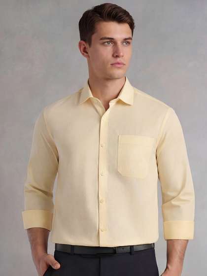 Thomas Scott Men
                        Regular Fit Pure Cotton Formal Shirt