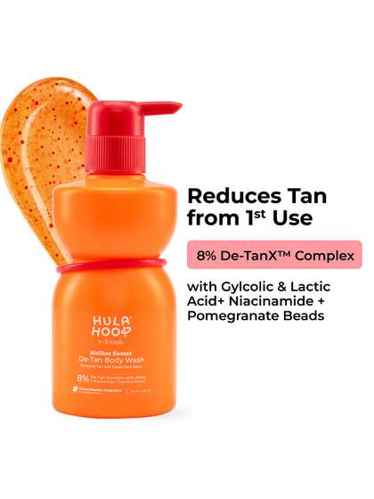 FoxTale Hula Hoop
                        De-Tan Removes Tan & Reduces Pigmentation
                        Body Wash- 250 ml