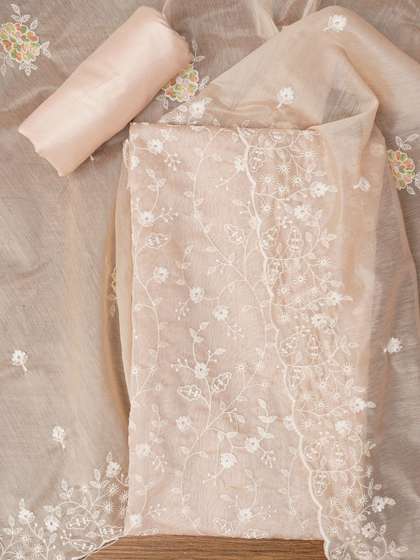 Dhaaga Ghar
                          Embroidered Unstitched Dress Material