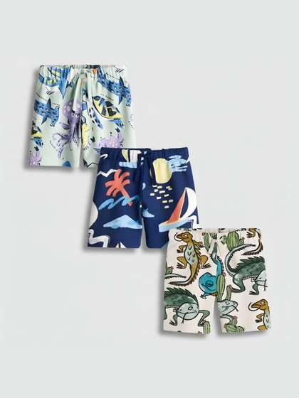 Googo Gaaga Boys Printed
                    Shorts