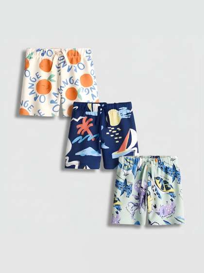 Googo Gaaga Boys Printed
                    Shorts