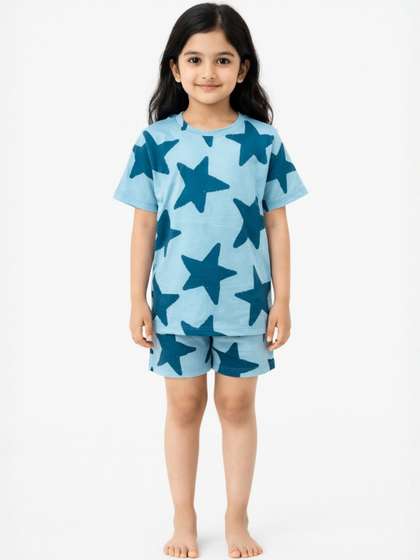 Anthrilo Girls Printed
                      Night suit