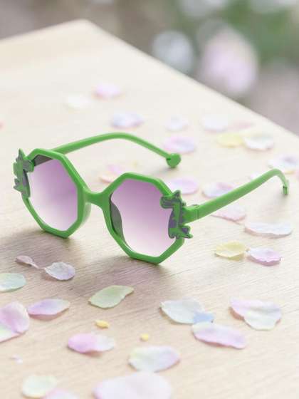 Stoln Kids Blue Lens
                    & Green Round Sunglasses