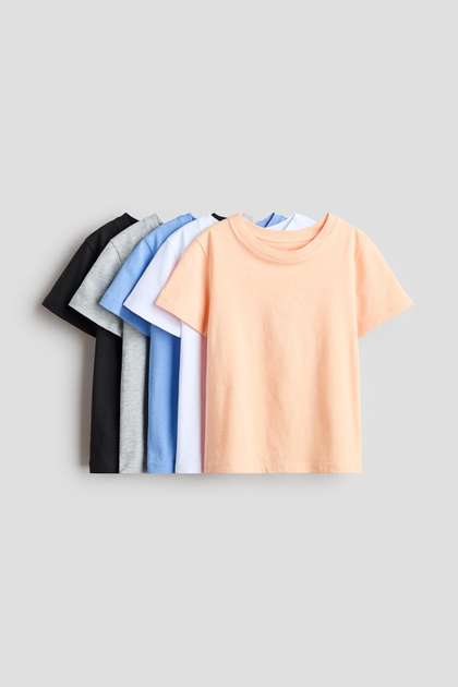 H&M Boys 5-pack
                    Cotton T-shirts