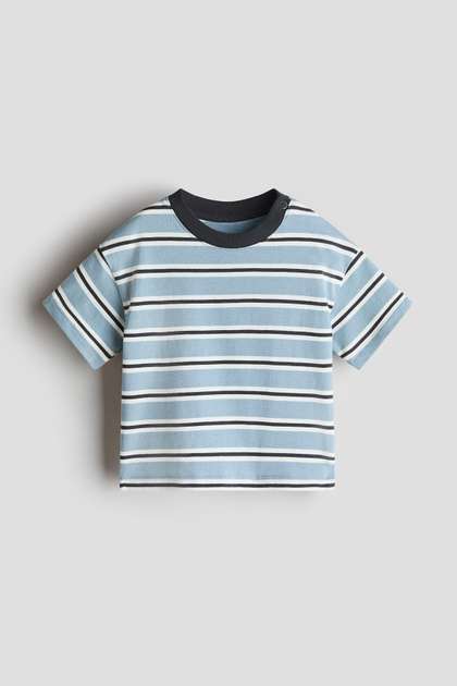 H&M Printed Cotton
                    T-shirt