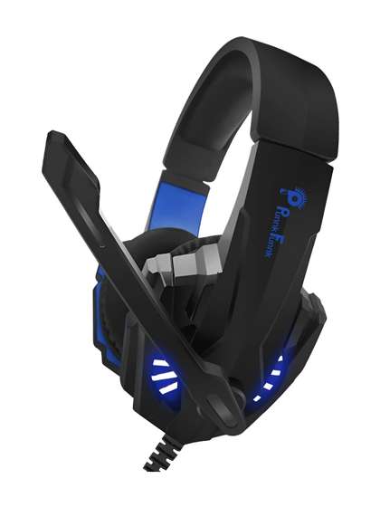 PunnkFunnk Blue Wired
                    Headphones