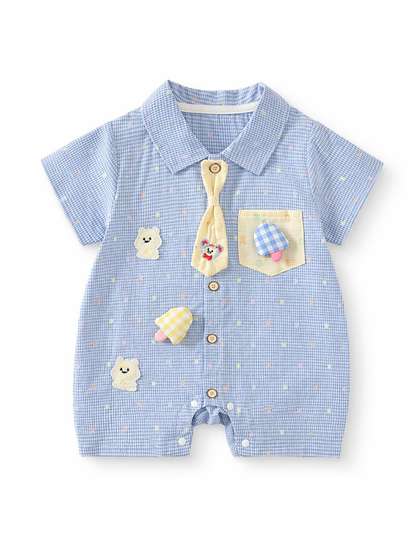 Wunderwoo Kids Infants
                      Printed Rompers