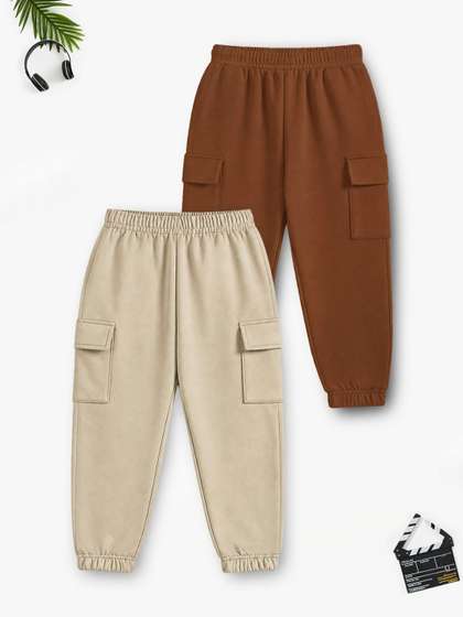 YK X Trampoline Pack of
                    2 Regular Fit Joggers