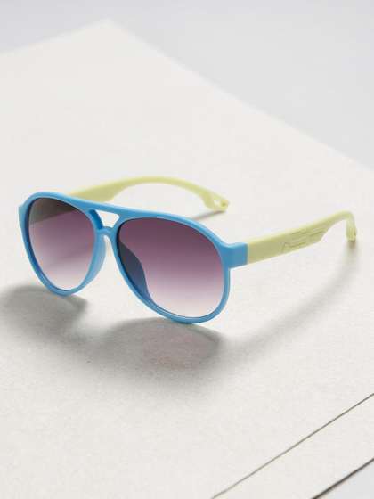 Stoln Unisex Kids
                      Black Lens & Blue Wayfarer Sunglasses
