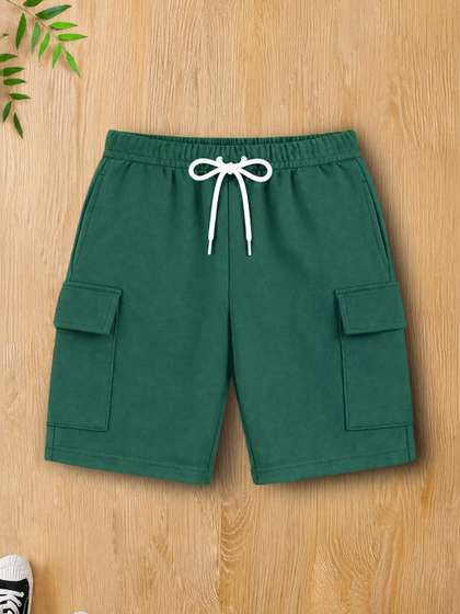 YK X Trampoline Unisex
                    Kids Shorts