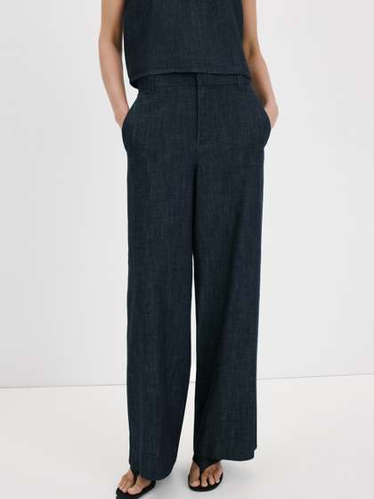 MANGO Women Regular Trouser