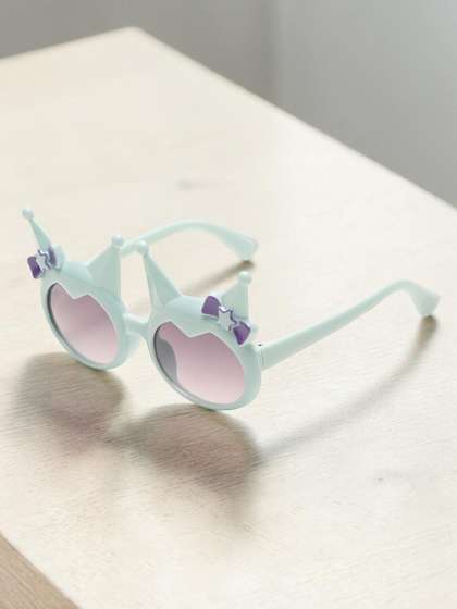 Stoln Girls Black Lens
                    & Blue Round Sunglasses