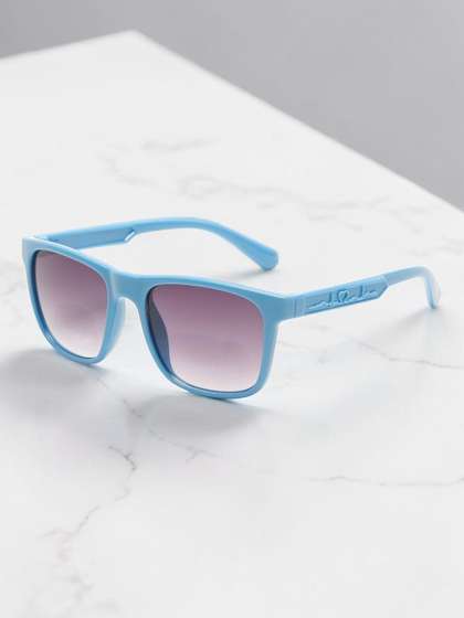 Stoln Unisex Kids Black
                    Lens & Blue Square Sunglasses with