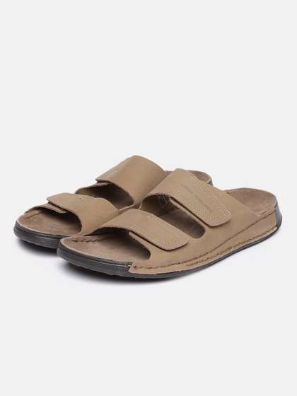 Louis Philippe Men
                    Leather Comfort Sandals