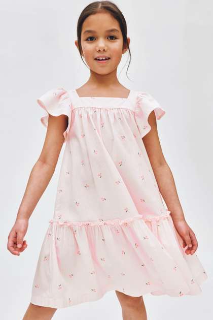 H&M Flared Cotton
                    Dress