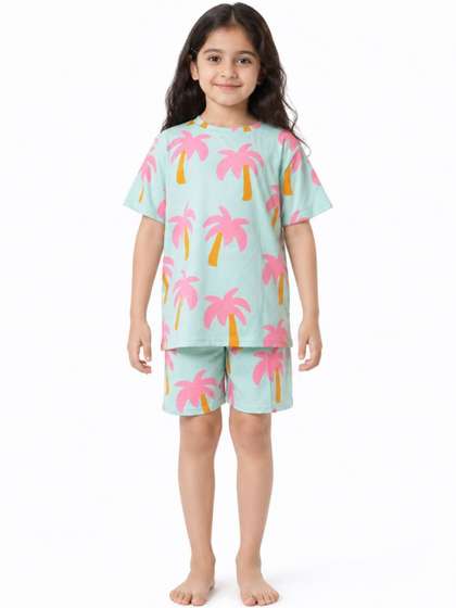 Anthrilo Girls Printed
                    Night suit