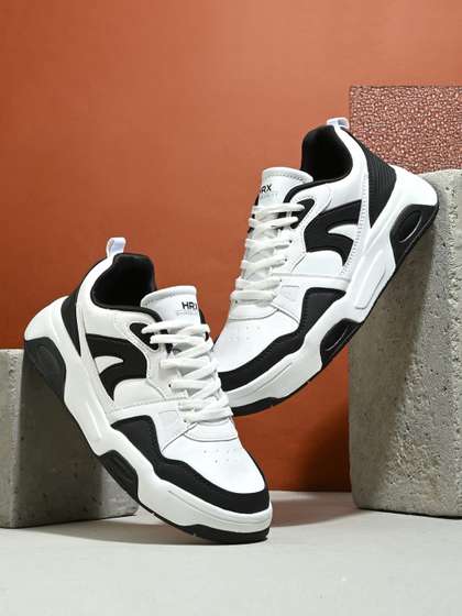 HRX by Hrithik
                        Roshan Men Colourblocked Synthetic Sneakers