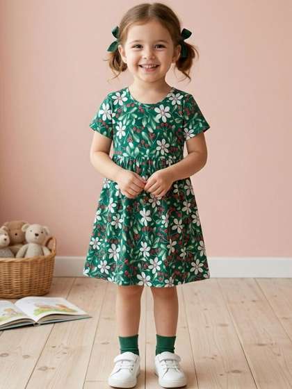 MITOS Floral Print
                    Dress