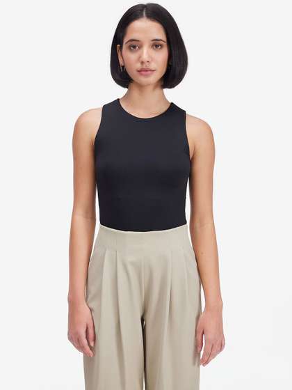 Strong And Brave
                          Round Neck Bodysuit