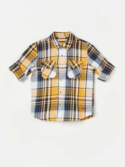 Fame Forever by
                      Lifestyle Boys Checked Casual Shirt
