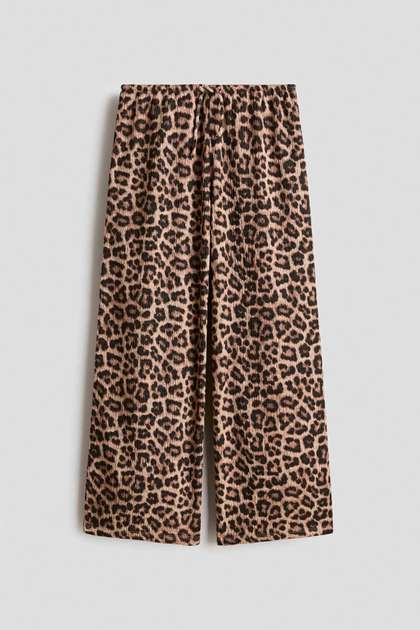 H&M Textured
                      Jersey Trousers