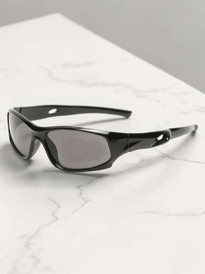 Stoln Unisex Kids Black
                    Lens & Black Sports Sunglasses with UV Protected
                    Lens