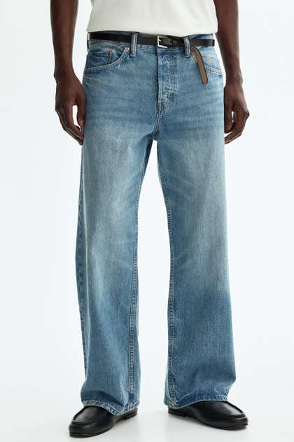 H&M Loose Straight Jeans