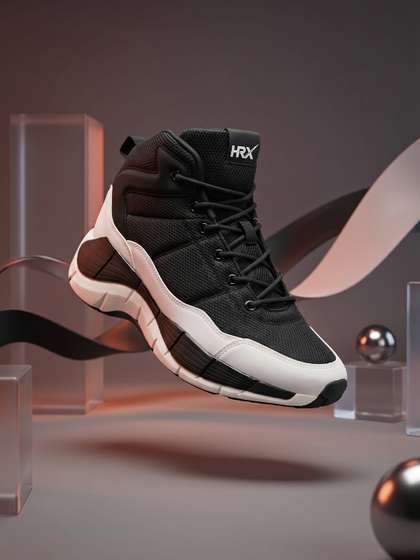 HRX by Hrithik
                        Roshan Men Mesh Basketball Non-Marking Shoes