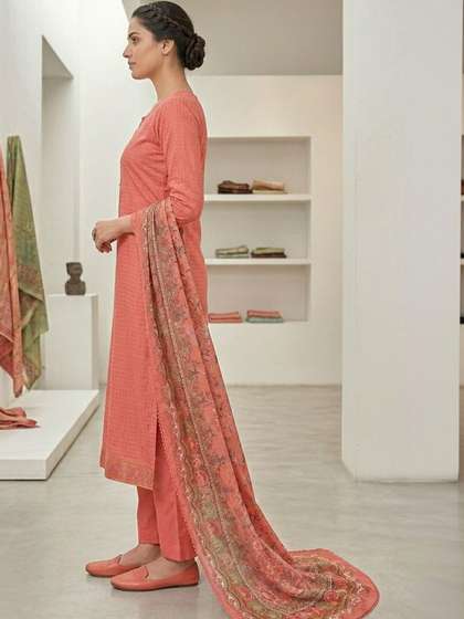 Rosaniya
                          Embroidered Unstitched Dress Material