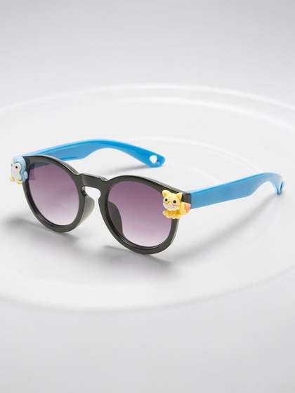 Stoln Girls Black Lens
                    & Black Round Sunglasses