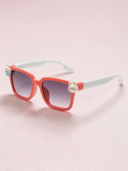 Stoln Kids Black Lens
                    & Red Square Sunglasses