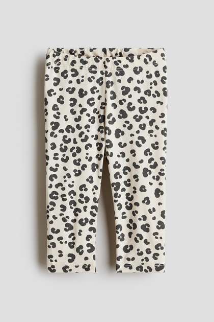 H&M Printed Cotton
                    Leggings