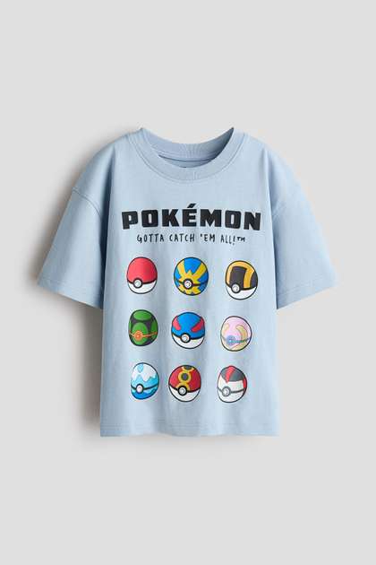H&M Boys Oversized
                      Printed T-shirt
