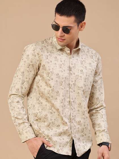 V-Mart Men Floral
                        Printed Casual Shirt