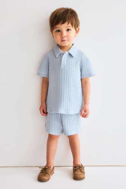 H&M 2-Piece
                      Pointelle-Knit Set