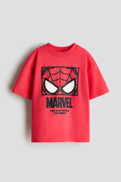 H&M Oversized
                    Printed T-shirt