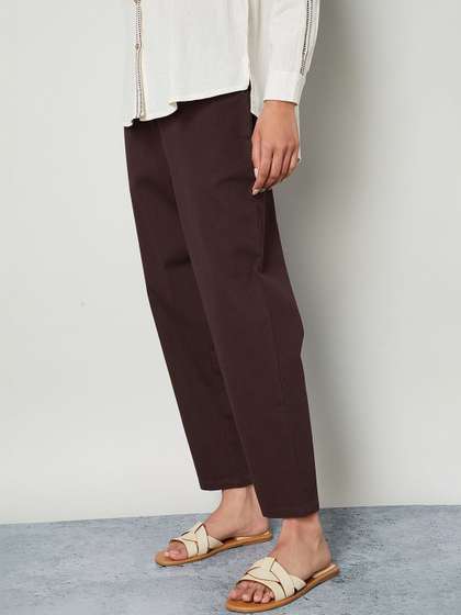 Colour Me by Melange
                        Women Easy Wash Trousers