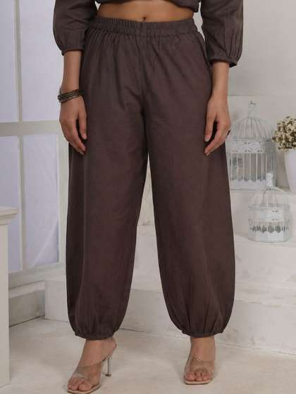 Saffron Threads
                        Women Ethnic Palazzos