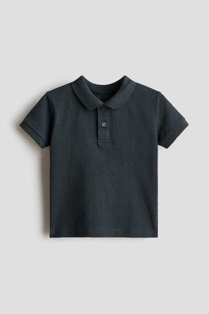 H&M Cotton Piqu Polo
                    Shirt