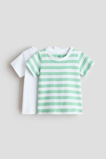 H&M Boys 2-Pack
                    Cotton T-shirts