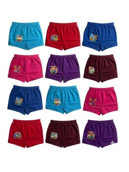MRB Pack of 12 Printed
                    Cotton Basic Briefs