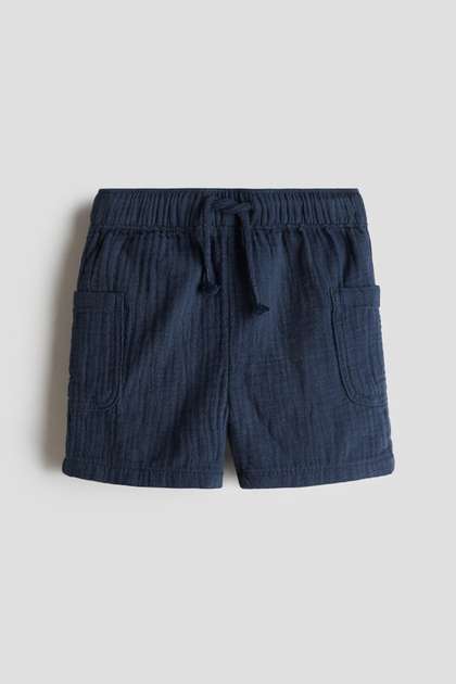 H&M Cotton Muslin
                      Shorts