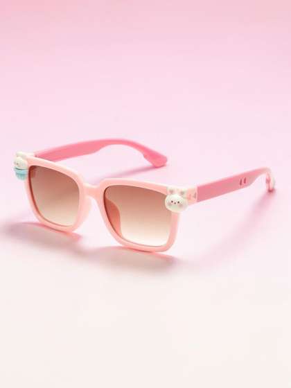 Stoln Girls Black Lens
                    & Pink Square Sunglasses