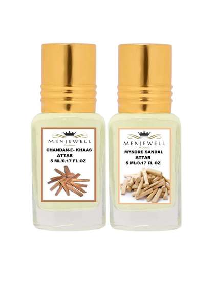 Menjewell
                          Transparent Chandan-E-Khaas Mysore Sandal
                          Perfume