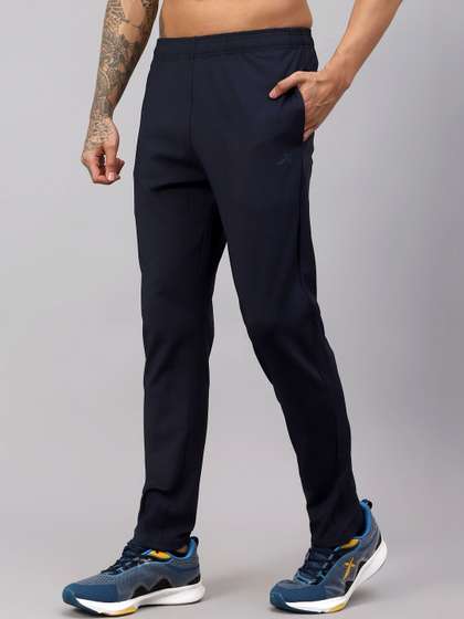 VECTOR X Men Slim Fit
                      Brand Logo Dry Fit Training Track Pants
