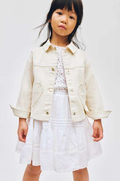 H&M Heart-pocket
                    Twill Jacket