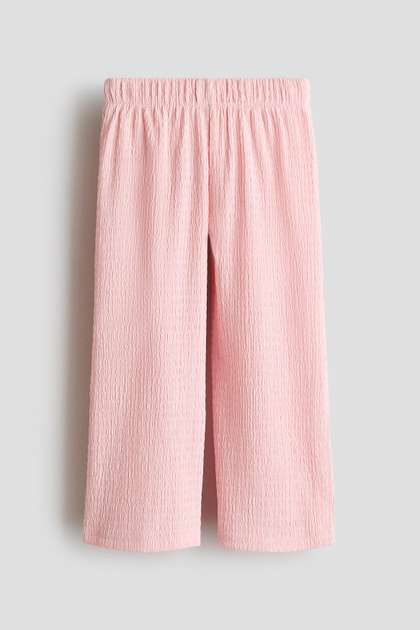 H&M Wide Crinkled
                    Trousers