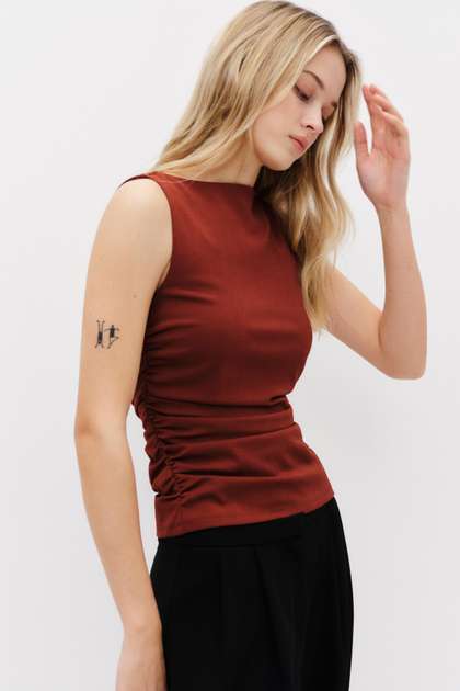 H&M Ruched
                        Jersey Top